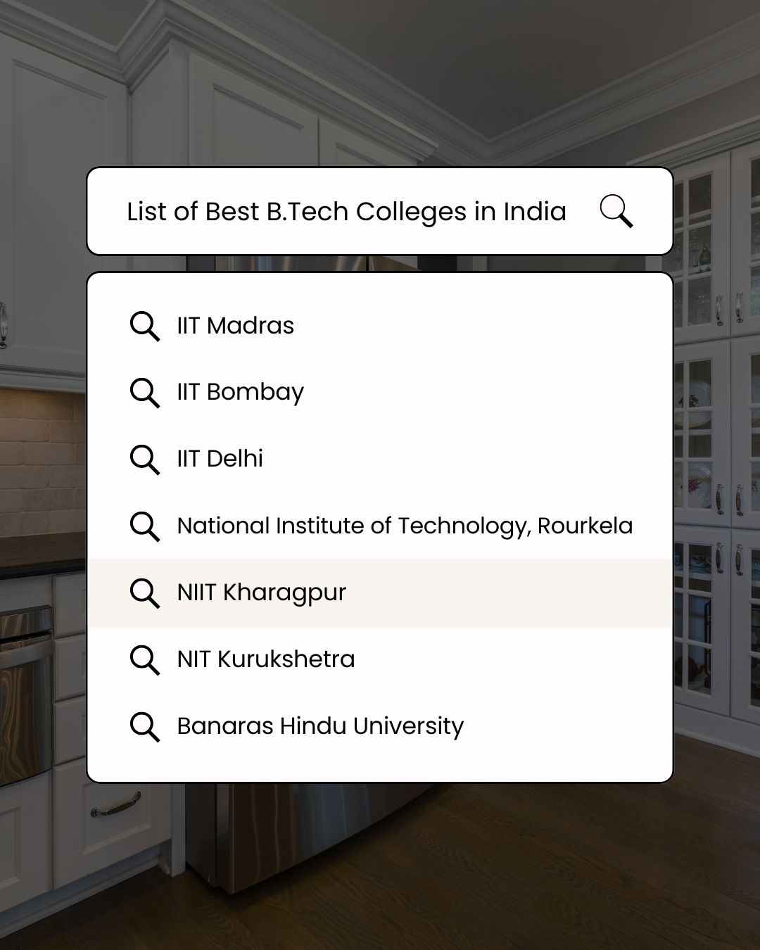 List of B Tech colleges in India